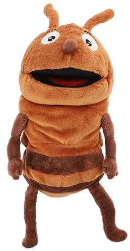 minkissy Handpuppe Ameise Aus Weichem Plüsch Material Spielzeug Für Junge Mädchen Zum Spielen Und Geschichtenerzählen Geeignet Für Puppenspiel Und Eltern-Junge Mädchen-interaktion