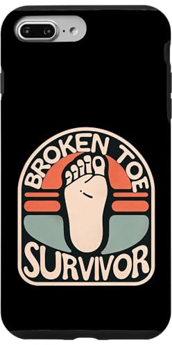 Broken Toe Survivor Recupero lesioni da sposa |- Custodia per iPhone 7 Plus/8 Plus