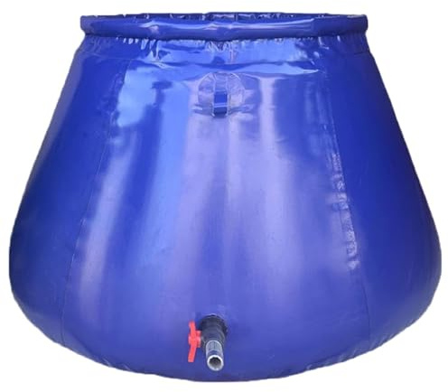 Borsa di stoccaggio dell'acqua piovana, barili pieghevoli di stoccaggio dell'acqua di emergenza, trasportatore del contenitore dell'acqua dell'agricoltura con uscita, serbatoio della vescica