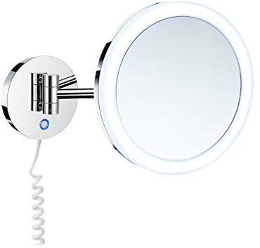 SMEDBO Outline Kosmetikspiegel mit Dual LED-Beleuchtung PMMA rund FK482EP