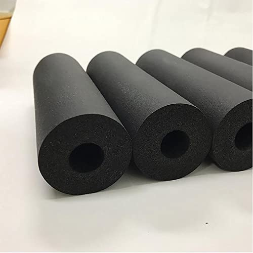 Meanmeng Rubber Foam Pipe Insulation 6-110mm ID, Outdoor Pipe Insulation Foam Tube, 1.7/1.8m Length, PPR water pipe insulation cotton, Heat Preservation Anti-Freeze (Size : 63mmX20mm/1.8m)