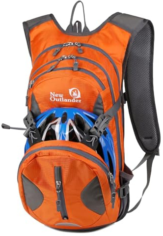 SOUUXIU Wasserdichter Fahrradrucksack Trinkrucksack 20L Fahrradhelm-Rucksack für Radfahren im Freien