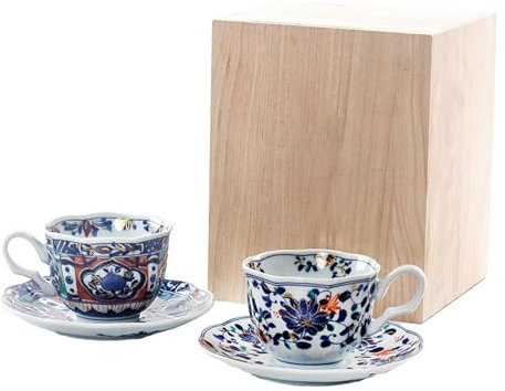 CAPIJIONG Juego de tazas de café de cerámica personal japonesa de 200 ml para el hogar, té de la tarde, oficina, taza de café antigua