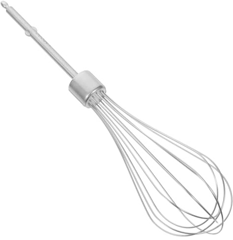 Zerodeko Schneebesenaufsatz Aus Edelstahl Für Handmixer 12-Draht Rührbesen Ersatz Zum Mischen Von Sahne Eiweiß Und Teig Küchenwerkzeug Zum Rühren Und Schlagen Für Backen Und Kochen
