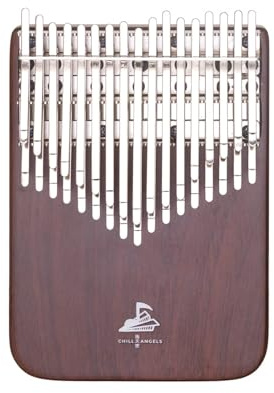 Chill Angels Kalimba Daumenklavier 34 Tasten C - Dur Musikinstrument, Fingerklavier Instrument Klaviergeschenk für Kinder und Erwachsene Anfänger