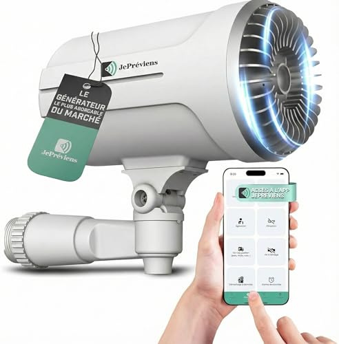 Niebla anti robo, sentadillas, intrusión y robo | Asegure su casa/apartamento con este innovador sistema de alarma independiente Tuya Domótica (sin detector de movimiento)