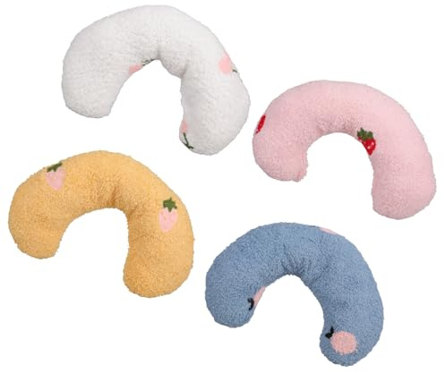MURYE 4Pieces Multifunctional Cushion Toy for Fun Play and Restful Lounging Washable Cats Pillow