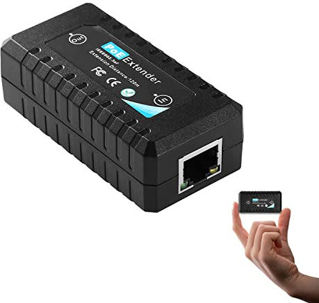 10/100Mbps 1 Port POE Extender con IEEE 802.3af Standard Input/Output per IP Camera Estendere 100 metri per la gamma POE (POE5002)