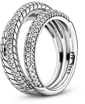 PANDORA Ring Icon Sterling Silber mit Zirkonia Größe: 54