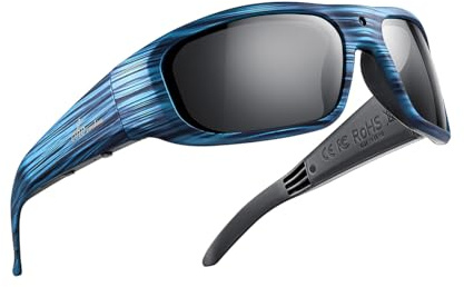OHO Ultra-Thin Lightweight Sports Camera Sunglasses, 24MP Camera, 1080P Video, Record-While-Charging, Water Resistant UV400 Lens