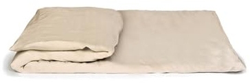Yoga Studio Meditations-Yogamatte Futon Zabuton, Baumwolle, lang, 200 x 70 cm, Ecru