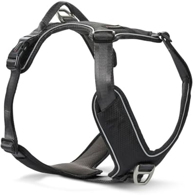 Wolters Geschirr Active Pro Comfort, Größe:50-57.5 cm, Farbe:schwarz/anthrazit