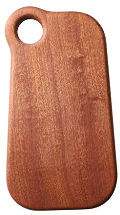 XOOPIT Planche à découper,Planche à découper Bois Entier Planche d'ébène Petite Planche à découper Bois Massif Pas de Colle, Pas de Peinture en aérosol, Nourriture respectueuse de l'environnement