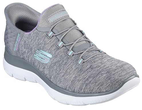 Skechers Summits Dazzling Haze Gymnastikskor, Mintgrå, 38.5 EU bred