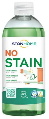 STANHOME - No Stain Spray Quitamanchas Rápido, 500 ml | Para manchas difíciles en superficies lavables y paredes