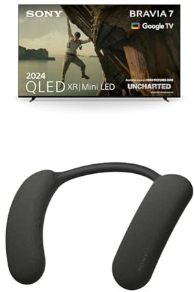 SONY BRAVIA 7 QLED (XR l Mini LED) 65 Pouces 4K HDR Google Smart TV (2024) et BRAVIA Theatre U
