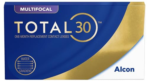 TOTAL30 Multifocal lenti a contatto mensili | 3 lenti | BC 8.4 mm | DIA 14.2 mm | ADD MED | +05.50 diottrie