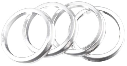 TANGSIYANG Zentrierringe 4 Stück Auto Aluminiumlegierung Radnabe Zentrische Ringe Mittelbohrung 75,1-54,1 75,1-56,1 75,1-57,1 75,1-60,1 Radnaben Zentrierringe(75.1-66.45)