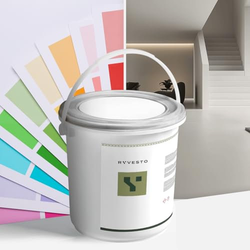 RYVESTO Monokem F-Kolor - Resina Acrilica Monocomponente Grana FINA con Micromarmo di Carrara Spatolabile per Pavimenti e Pareti Pronta all’Uso Alta Resistenza e Adesione Neutro kg 1