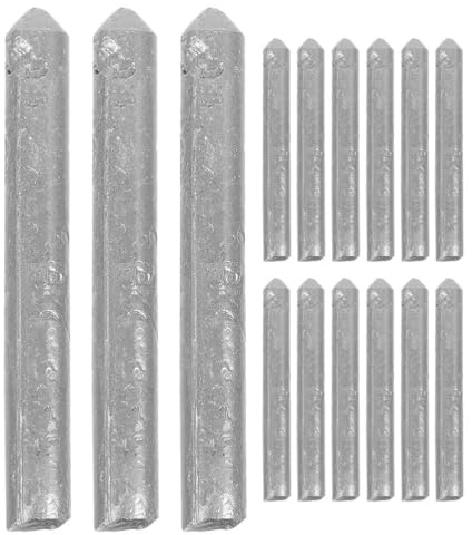 HOLIDYOYO 15 Baguettes De Soudage En Aluminium Basse Température Tiges De Soudure Pour Réparation Diy Et Loisirs Créatifs Usinage De Précision 7.00 X 0.90 X 0.90 cm
