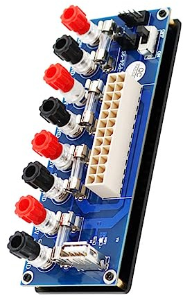 SHINEOFI ATX mit 20-poligem und 24-poligem Anschluss Netzteilmoduladapter Stabile PCB Leistungsausgangs Anschlusskarte für Desktop PC Stromversorgung