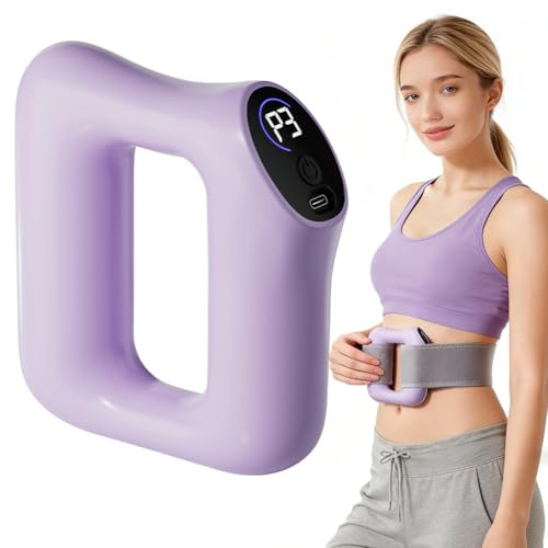 Multifunktionaler Ganzkörper Faszienring, Massagegerät, Cellulite Massagegerät, 3Modi Silent Vibration Faszienring Silikon, Bein Massagegerät, Faszien Massagegerät, Faszienring für Rücken,Taille,Bauch