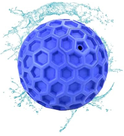 Ahuuen Pelotas Juguete para Perros | Tenis De Goma con Chirriador Interactivo,Juguetes de Gran Rebote para Perros - para Razas Grandes y Medianas Que Muerden Fuerte Juego de Traer y