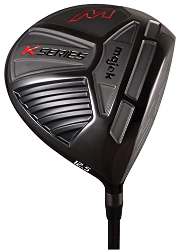 Senior Men's Majek High Launch Golf K Series 460cc 12.5° Driver Right Handed Premium Ultra Forgiving Senior Flex Graphite Shaft Tour Velvet Grip