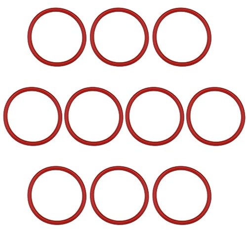 10 Stück Seitenbürsten O-Ring Antriebsriemen Kompatibel mit Neato Botvac 65 70 75 D80 D85 D3 D5 D6 D7 Staubsauger Angeschlossener Ersatzriemen