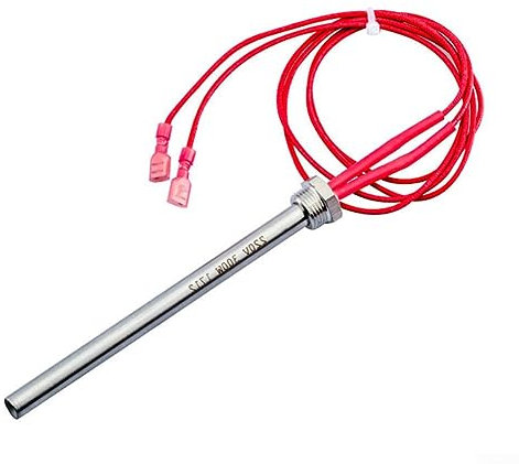 Edelstahl-Zündstab, 220 V, Lgniter, Holzpellet-Heizrohr, Kamin, Grill, Ofenteil, rostfrei, korrosionsbeständig, wasserdicht