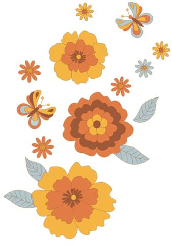 Angoily 1set Glow Dark Butterfly Wall Stickers Removable Self-Adhesive Decals for Boys and Girls Bedrooms Decorative Room Wall Decals for Nurseries and Living Areas