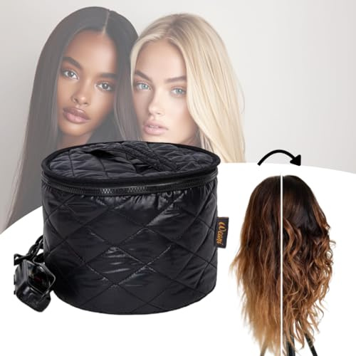 WEANI REVIVE Box Chauffant Bonnet Chauffant, Casque Chauffant, Perruques et Extensions, Soin Vapeur, Soins Capillaires, Traitement Thermique, Température Reglable, Hydratation Intense.