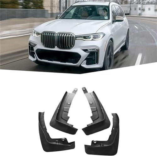 DXQxue 4 Pezzi Paraspruzzi Auto per AAA, Protezione Ruote Auto,Paraspruzzi Laterali Anteriori E Posteriori
