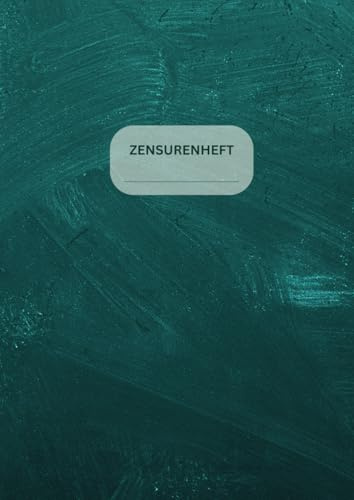 Zensurenheft | Schlichtes Schulnotenheft | 18 Klassen bis zu 30 Schüler | dickes Papier | DIN A4