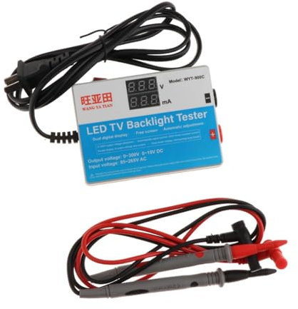 harayaa LED-TV-Hintergrundbeleuchtungstester, LED-Lichtstreifentester, kleine Größe, 0–300 V, adaptive LED-Leuchten, Reparatur,