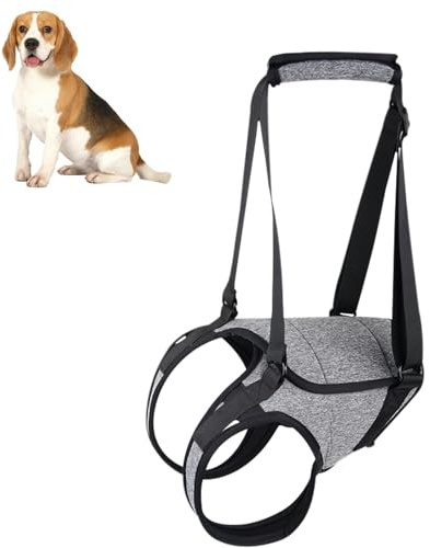 Hebegeschirr für Hunde hinten, Hebegeschirr für Senioren – Griffgurt für Hundestützgeschirr | Gehhilfe für Senioren, Hinterbeinstütze für gelenkverletzte und behinderte Hunde