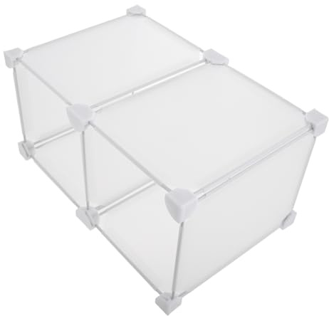 Divisori per Congelatore a Cassetta in Plastica Bianco | Installazione Semplice, Frigoriferi e Cucina, Design Multifunzione, Separazione e Categorizzazione