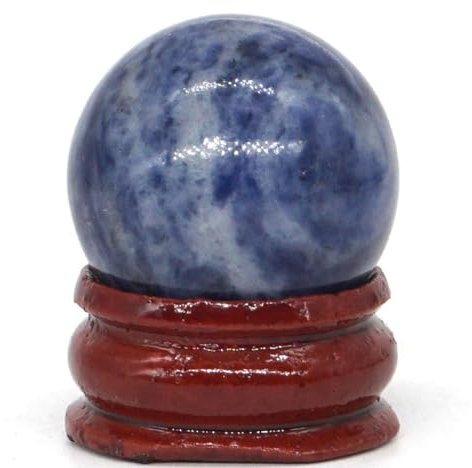Bola redonda de piedras preciosas naturales de 25 mm para decoración