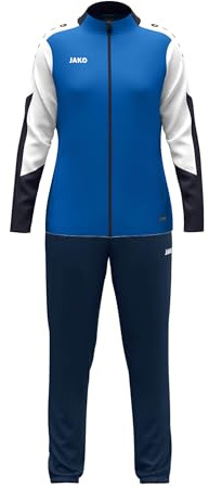 Jako Dam-polyesterdräkt dynamisk, royal/vit/marinblå, XL