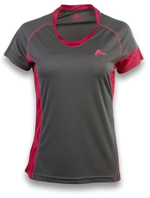 Ande Cecilia Lady Fant T-Shirt Camiseta | Outdoor, Antracita/Fucsia, M Mujeres