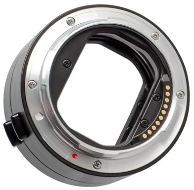 Lens Adapters, MK-L-AF1 Fotocamera Mirrorless Adattatore for obiettivo macro for fotografia ravvicinata, compatibile con attacco L-mount Panasonic,For photography