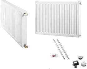 Buderus Logatrend Kompakt Heizkörper Typ 11 Bauhöhe 600 mm x Länge 500 inkl. Halterung