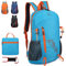 Sac à dos de randonnée, 20 L léger pliable étanche ultra léger convient pour le camping le pique-nique en plein air(blue)
