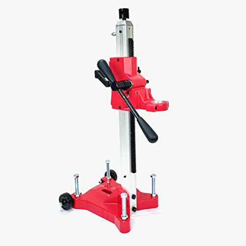 Concrete Core Drill Rig Stand with Large Rolling Base by BLUEROCK® fits Core Bore Handheld CB515 CB500 4244128, 47055 Diamond Product