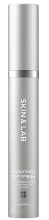 [SKIN&LAB] Bakuchiol Eye Serum with Caffeine, Roll-on Korean Under Eye Serum, Anti-Aging Wrinkle Care for Fine Lines, vegan, cruelty-free (0.5 Fl Oz)
