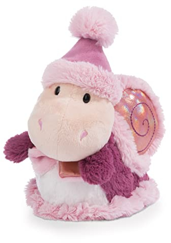NICI Kuscheltier Schnecke SOA 22 cm – Stofftier aus weichem Plüsch, niedliches Plüschtier zum Kuscheln und Spielen, für Kinder & Erwachsene, 49314, tolle Geschenkidee, pink