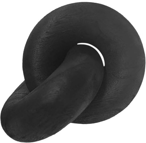 Cabilock Knot Double Ring Ornament Rustic Decor for Aesthetic Home Decoration Living Wall Art