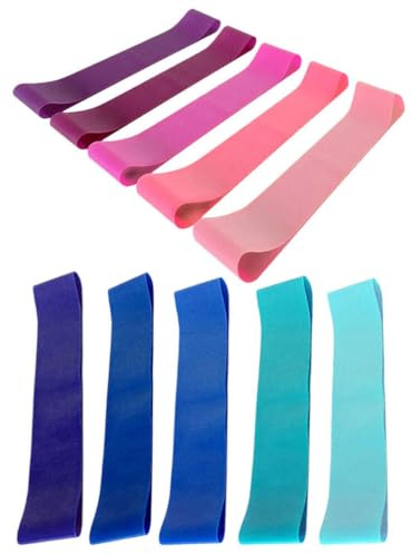 HOODANCOS Classroom Chair Bands for Kids and Adults with Fidgety Feet Stretchy Elastic Bands Made of Tpe Material Fits Most Chairs for School and Office Use Pack of 10
