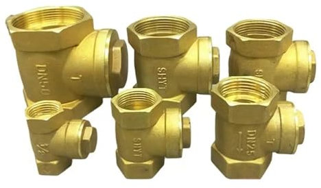1 Stück 1/2 Zoll 3/4 Zoll 1 Zoll 1-1/4 Zoll 1-1/2 Zoll 2 Zoll BSP Innengewinde Messing Rückschlagventil Rückschlagventil Rückschlagventil (Size : 1/2)