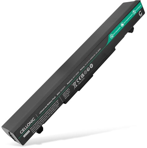 CELLONIC 1x Battery compatible with ASUS X552C, ASUS R513ES | 1x, (4400mAh-14.4V-Lithium Ion), Laptop / Notebook Battery, for ASUS X552C
